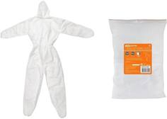 Комбинезон TDM SQ1016-0301 защитный "Каспер-1", на молнии и с капюшоном, разм. 170х160, 30 г/м2, белый, (5 шт)