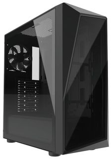 Корпус ATX Cooler Master CMP 520L черный, без БП, боковая панель из закаленного стекла, USB 3.2, USB 2.0, audio