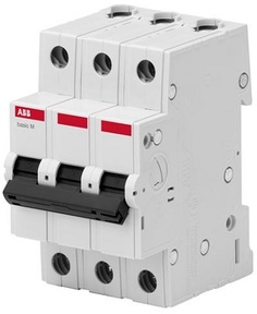 Автоматический выключатель ABB 2CDS643041R0104 3P, 10A,C, 4,5кА, BMS413C10