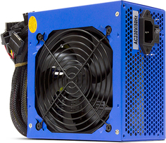 Блок питания ATX Crown CM-PS500W Smart CM000000637 500W (120mm FAN, SATA*4, Molex*4, FDD*1, 4+4pin, 6pin*1)