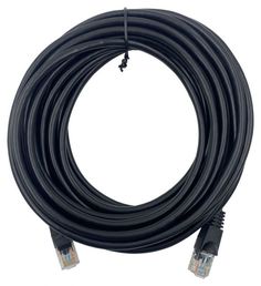 Кабель патч-корд U/UTP 5e кат. 7м Buro 1645944 черный RJ-45 (m)-RJ-45 (m)