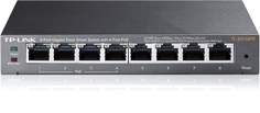 Коммутатор PoE TP-LINK TL-SG108PE 4x10/100/1000, 4x10/100/1000 PoE (64W), Easy Smart
