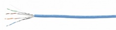 Кабель витая пара F/UTP 6 кат. 4 пары Kramer BC-UNIKat/LSHF-305M 23AWG(0.57 мм), медь, одножильный (solid), внутренний, LSHF, синий, уп/305м