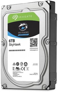 Жесткий диск 6TB SATA 6Gb/s Seagate ST6000VX001 3.5" SkyHawk Surveillance 5400rpm 256MB Bulk