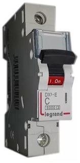 Автоматический выключатель Legrand 407267 DX³-E 6000 - 6 кА - тип характеристики C, 1П, 230/400 В~, 40 А, 1 модуль
