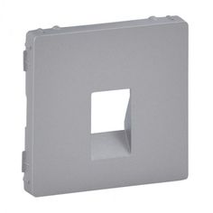 Панель лицевая Legrand 755362 Valena LIFE - для аудиорозетки с пружинными зажимами одиночной, алюминий
