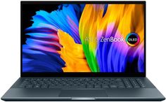 Ноутбук ASUS Zenbook Pro 15 UM535QA-KS241 90NB0UK1-M00BN0 Ryzen 7 5800H/16GB/1TB SSD/15.6" FHD TOUCH IPS/Radeon Graphics/noDVD/cam/BT/WiFi/noOS/silver