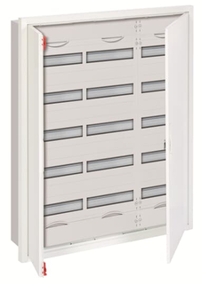 Шкаф ABB U63E распределительный в нишу 216 мод. 984х810х120