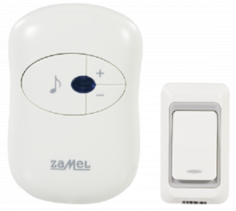 Звонок Zamel ST-930 DISCO беспроводной радиус действия 80м (питание от розетки 220В)