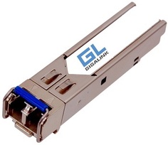 Модуль SFP GIGALINK GL-OT-SF12LC2-1310-1310-I-M 100Мбит/c, два волокна MM, 2xLC, 1310 нм, 12дБ