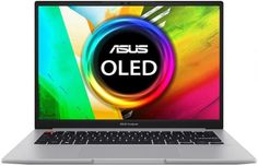 Ноутбук 14 ASUS Vivobook S 14 OLED K3402ZA-KM120 i7-12700H/16GB/512GB SSD/OLED/Iris Xe Graphics/noDVD/cam/BT/WiFi/noOS/grey
