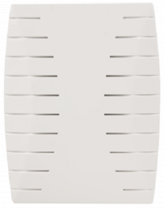 Звонок Zamel GNS-931/A-BIA "ТУРБО", проводной, эл.-механич., 220 В, белый, 85 дБ