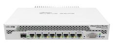 Маршрутизатор Mikrotik CCR1009-7G-1C-PC with Tilera Tile-Gx9 CPU (9-cores, 1Ghz per core), 1GB RAM, 7xGbit LAN, 1x Combo port (1xGbit LAN or SFP), Rou