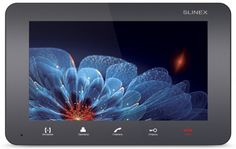 Видеодомофон Slinex SM-07M Graphite цветной, TFT LCD 7" 16:9 (800×480), подключение 2-х вызывных панелей и 2-х видеокамер, настенный