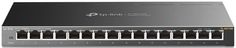 Коммутатор неуправляемый TP-LINK TL-SG116E 16 портов RJ45 10/100/1000 Мбит/с, VLAN на базе MTU/порта/тэга, QoS, IGMP Snooping
