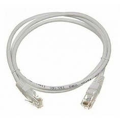 Кабель патч-корд F/UTP 5e кат. 5м. Lanmaster LAN-PC45/S5E-5.0-GY RJ45 - RJ45, 4 пары, серый, LSZH