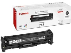 Картридж Canon 718BK 2662B002 для LBP7200Cdn, LBP7210Cdn, LBP7660Cdn, LBP7680Cx, MF8330Cdn, MF8340Cdn, MF8350Cdn, MF8360Cdn, MF8380Cdw чёрный