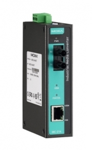 Медиа-конвертер MOXA IMC-21A-M-ST-T 10/100BaseT(X) to 100BaseFX, multi mode, ST