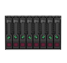 Корзина HPE 826690-B21 для жестких дисков, DL38X, Gen10 Prem 6SFF SAS/SATA 2xNVMe 8SFF SAS/SATA Bay Kit