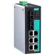 Коммутатор неуправляемый MOXA EDS-308-MM-SC 6x10/100BaseTx ports,2 multi mode(2Km) 100Fx port