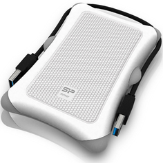 Внешний диск HDD 2.5 Silicon Power SP020TBPHDA30S3W 2TB Armor A30 USB 3.0 белый