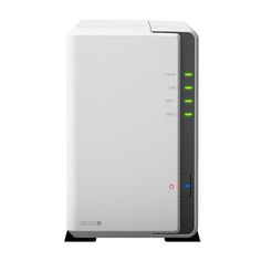 Сетевой накопитель Synology DS220J 2x3.5”/2.5" SATA, 2xUSB 3.0, 1xUTP Gigabit, без HDD