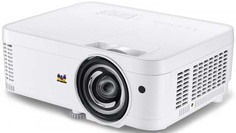 Проектор Viewsonic PS600W DLP, WXGA, 3500 Lm, 22000:1, TR 0.49, короткофокусный, 2.6 кг