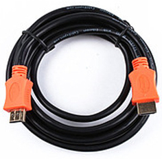 Кабель интерфейсный HDMI-HDMI Cablexpert CC-HDMI4L-6 1.8м, v2.0, 19M/19Mсерия Light, черный, позол.разъемы, экран, пакет