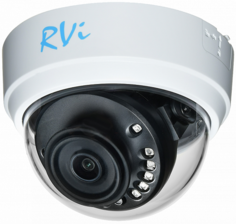 Видеокамера RVi RVi-1ACD200 (2.8) 1/2.7” КМОП; ИК 20 м; 1920×1080/25 к/с; HLC/BLC/D-WDR/2D DNR; DC 12 В, белая