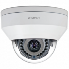 Видеокамера IP Wisenet LNV-6010R 1/2.9" CMOS, 2Мп, 30к/сек, цв. 0,18/ 0лк с ИК подсветкой; H.264, M-JPEG, антивандальная, 3 мм, 102°, день/ночь (эл.ме