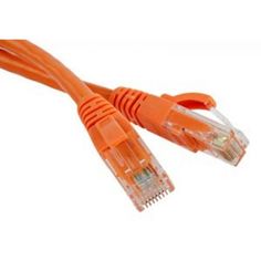 Кабель патч-корд U/UTP 5e кат. 7м. TWT TWT-45-45-7.0-OR RJ45 - RJ45, 4 пары, оранжевый
