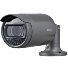Видеокамера IP Wisenet LNO-6070R 2Мп, 3.2 ~ 10 мм, 101.6° ~ 31.3°, день/ночь (эл.мех. ИК фильтр), ИК подсветка до 30 м., матрица 1/2.9" 2.19Mпикс CMOS