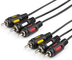 Кабель Atcom AT3275 Audio-Video 3RCA(m), 7.5 m, пакет