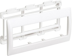 Рамка IEK CKK-40D-RSU6-060-K01 и суппорт для К.К. Праймер на 6 модулей, 60 мм