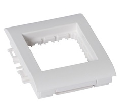 Суппорт Legrand 638071 2м MOSAIC кр.75 METRA, 2 модуля - для кабель-каналов Metra 85х50, 100х50 и 130х50