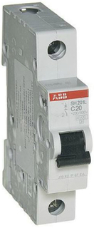 Автоматический выключатель ABB 2CDS241001R0204 SH201L 1P 20А (C) 4,5kA