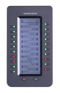 Панель Grandstream GXP-2200EXT расширения, поддержка IP-телефона GXP2200, 20 клавиш, два действия на клавишу, BLF.