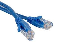 Кабель патч-корд U/UTP 5e кат. 1м. Lanmaster LAN-PC45/U5E-1.0-BL синий