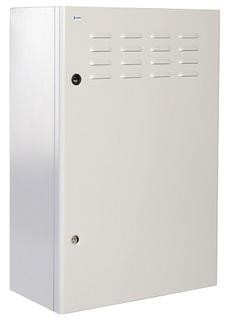 Шкаф настенный 19", 6U ЦМО ШТВ-Н-6.6.3-4ААА уличный всепогодный (600×300), передняя дверь вентилируемая