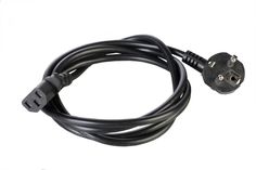 Кабель питания ЦМО R-10-Cord-C13-S-5 с заземлением IEC 60320 C13/Schuko, 10 А / 250 В (3 × 1,0), длина 5 м