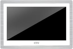 Видеодомофон CTV CTV-M4104AHD CTV-M4104AHD белый AHD/TVI/CVI/CVBS, 2 Мп, 10", автоответчик, слот microSD (до 32ГБ), встр. ист пит, белый