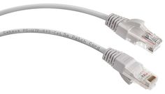 Кабель патч-корд U/UTP 5e кат. 5м. Cabeus PC-UTP-RJ45-Cat.5e-5m неэкранированный, серый