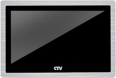 Видеодомофон CTV CTV-M4104AHD CTV-M4104AHD черный AHD/TVI/CVI/CVBS, 2 Мп, 10", автоответчик, слот microSD (до 32ГБ), встр. ист пит, черный