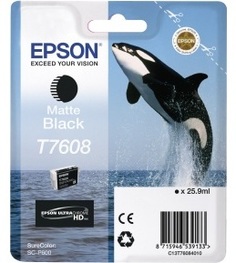 Картридж Epson C13T76084010 для принтера T760 SC-P600 матовый черный
