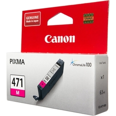 Картридж Canon CLI-471 M 0402C001 для MG5740, MG6840, MG7740. Пурпурный. 320 страниц.