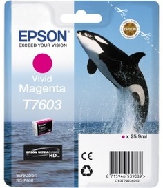 Картридж Epson C13T76034010 для принтера T760 SC-P600, пурпурный