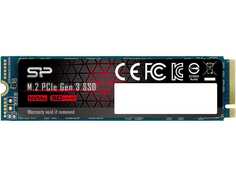 Накопитель SSD M.2 2280 Silicon Power SP002TBP34A80M28 P34A80 2TB PCIe Gen3x4 3400/3000MB/s