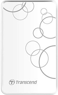 Внешний диск HDD 2.5 Transcend TS2TSJ25A3W 1TB A3, white