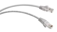 Кабель патч-корд U/UTP 6 кат. 1,5м Cabeus PC-UTP-RJ45-Cat.6-1.5m-LSZH неэкранированный, серый