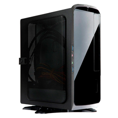 Корпус mini-ITX InWin BQS660BL 6121559 IP-AD150A7-2 80+ Bronze U3.0*2+A(HD) INWIN Slim Case